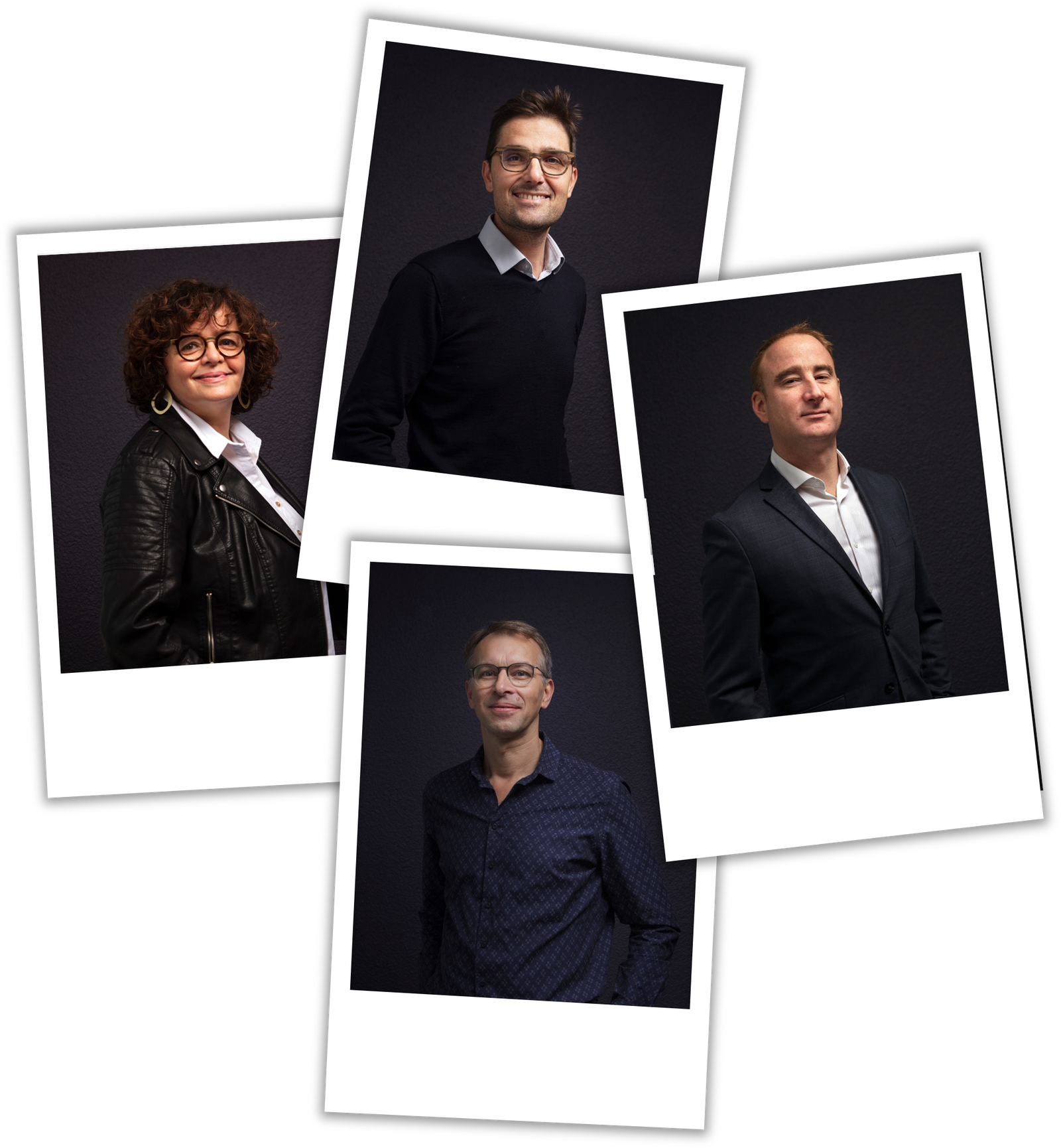 a group of people posing for a photo